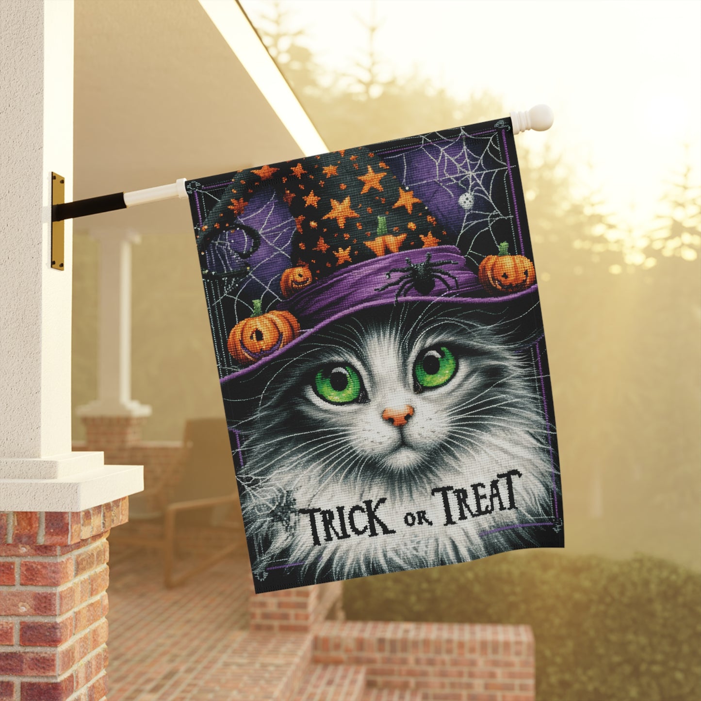 Trick or Treat Outdoor Banner