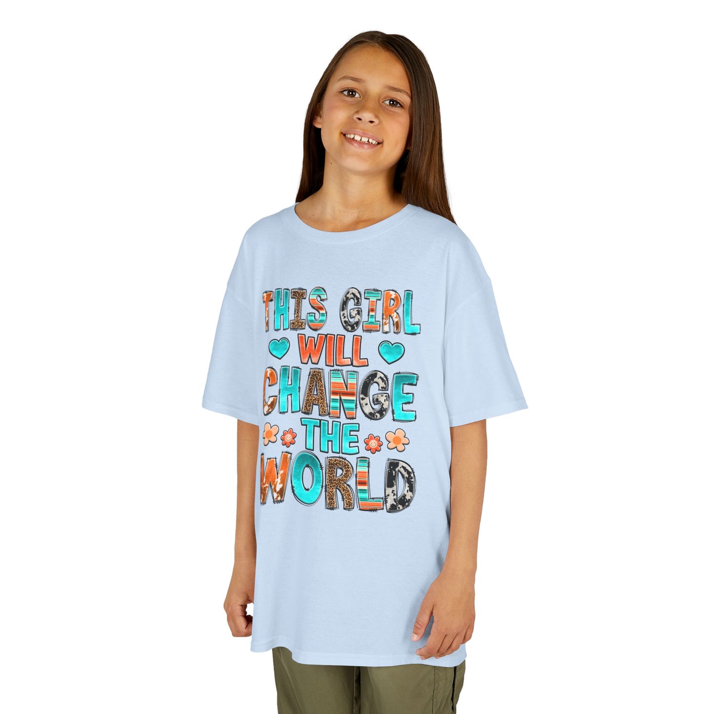 This Girl Will Change The World Kids Tee