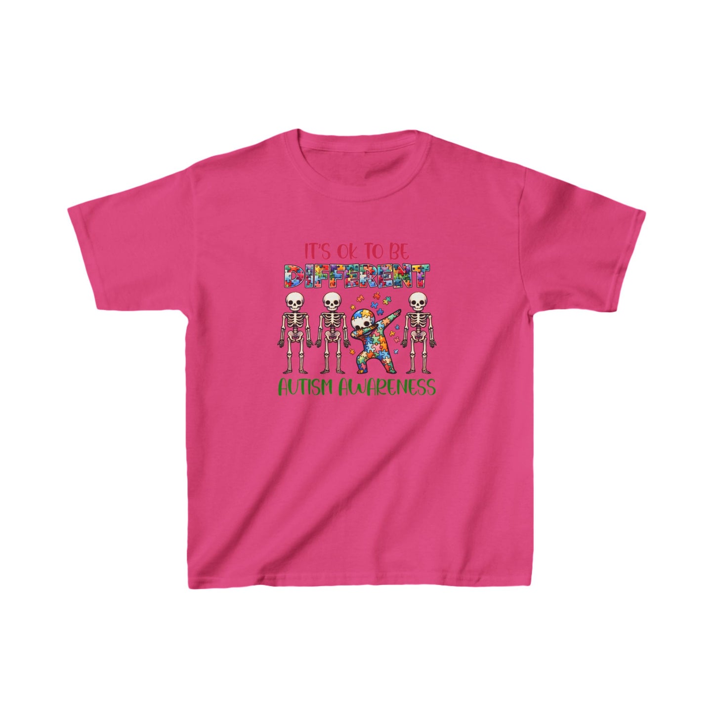 Autism Skeleton Kids Tee