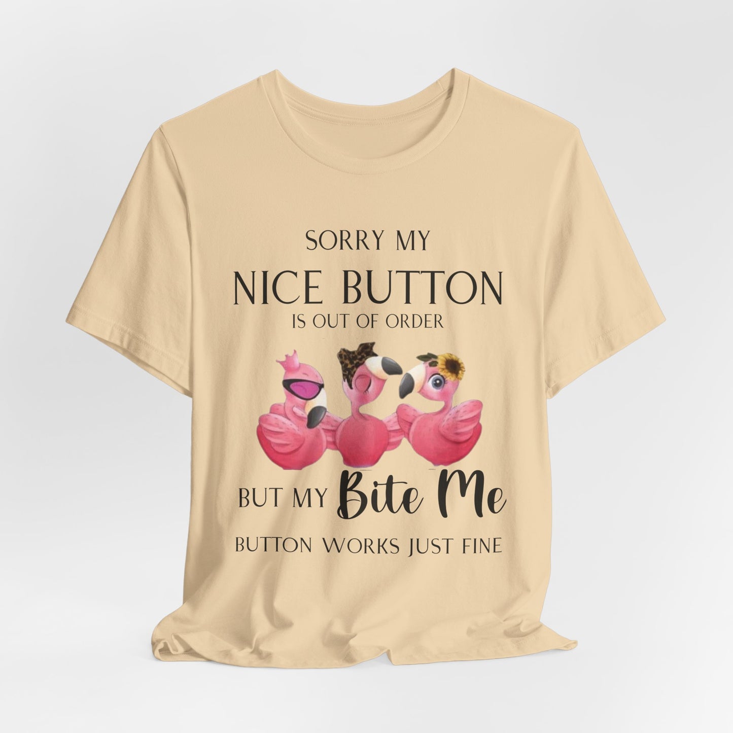 Bite Me Flamingo Tee