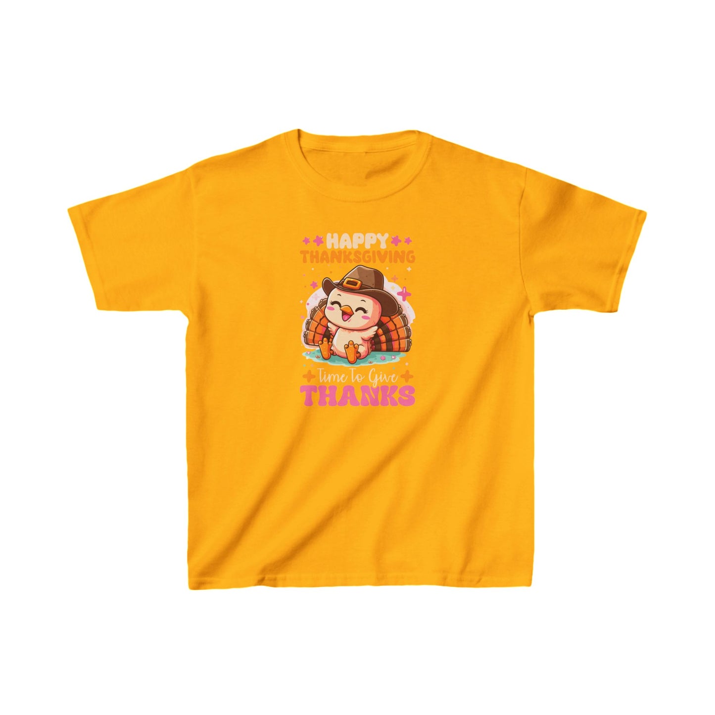 Time To Give Thanks Kids Tee