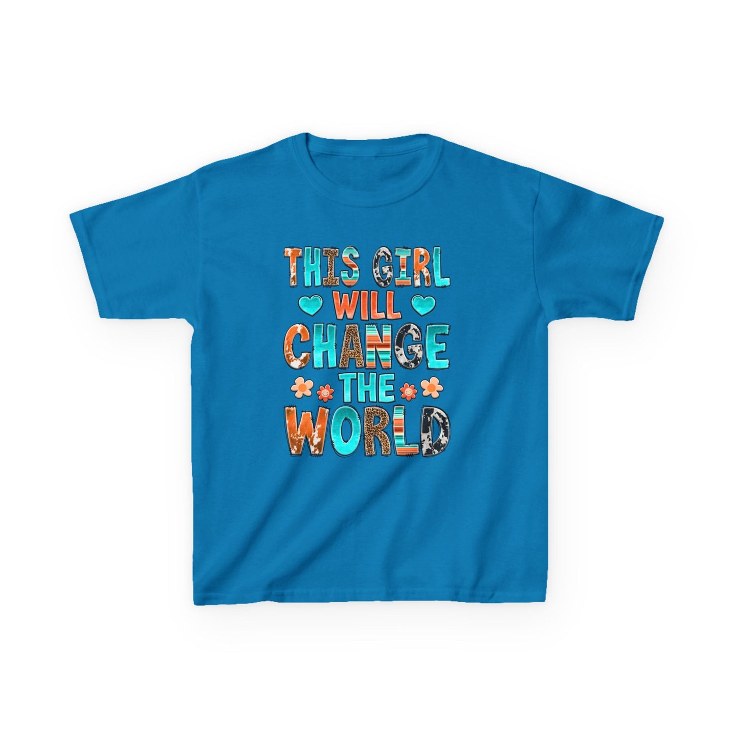 This Girl Will Change The World Kids Tee