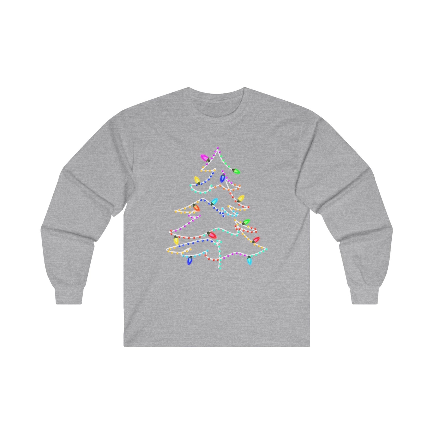 Christmas Lights Long Sleeve Tee