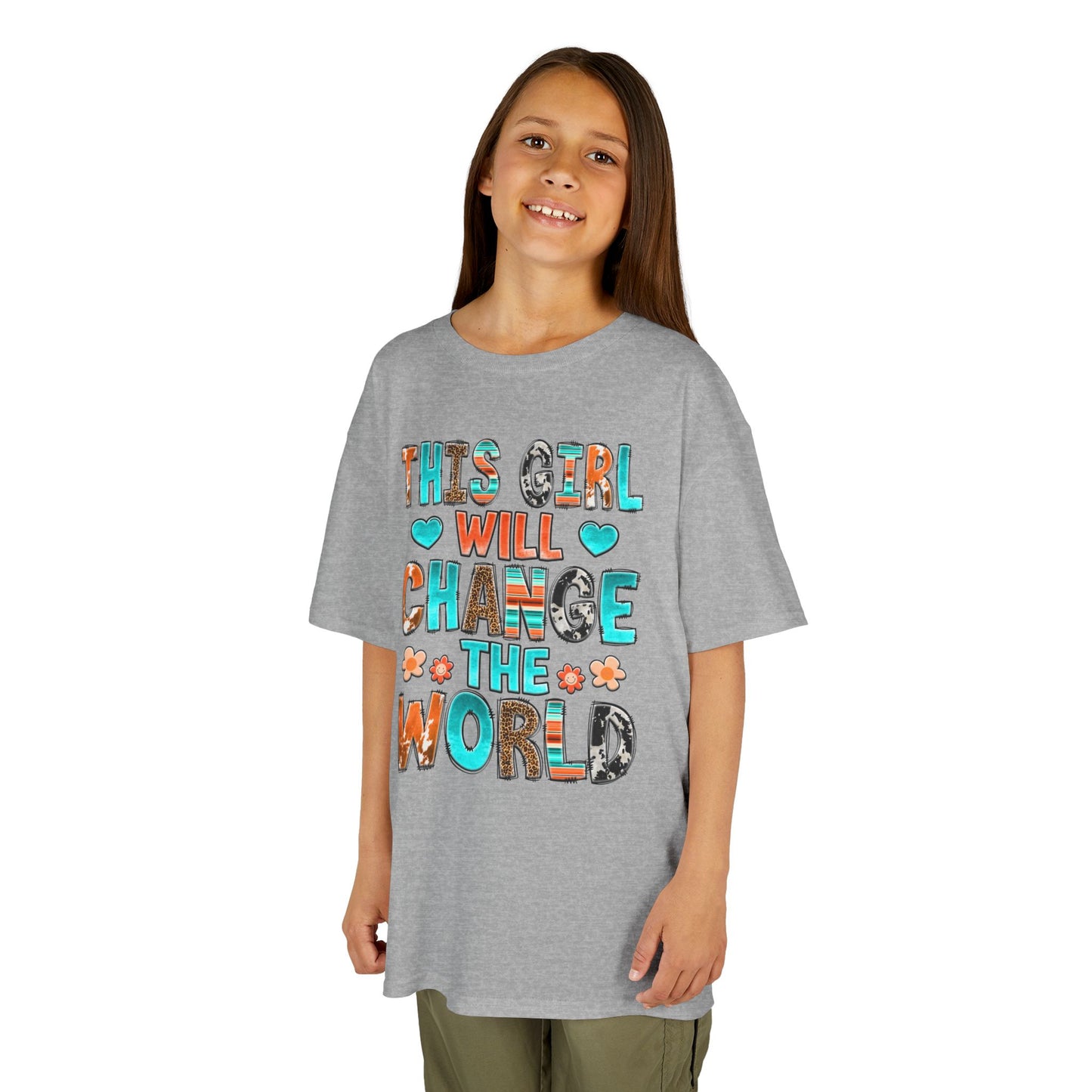 This Girl Will Change The World Kids Tee