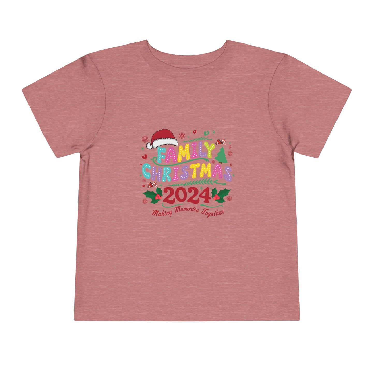 Family Christmas 2024 Toddler Tee