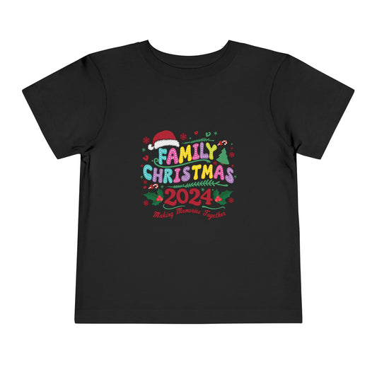 Family Christmas 2024 Toddler Tee