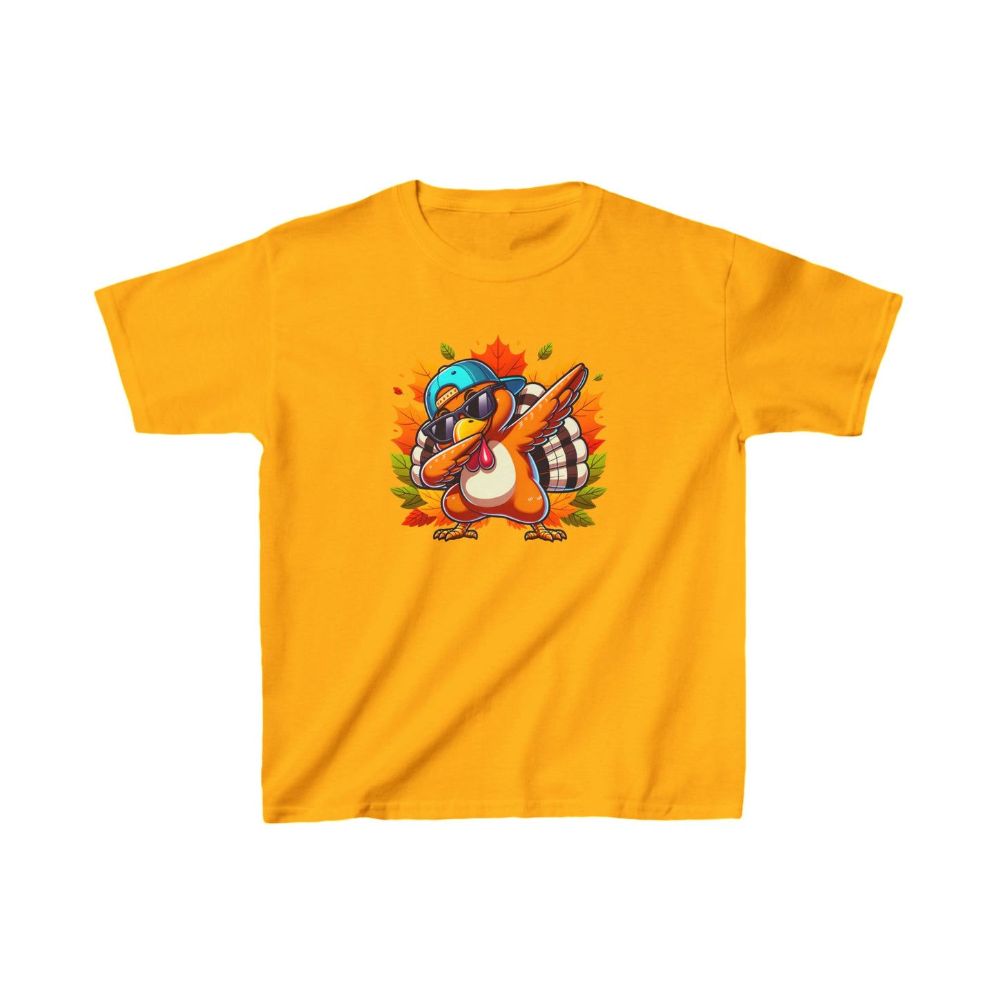 Dabbing Turkey Kids Tee