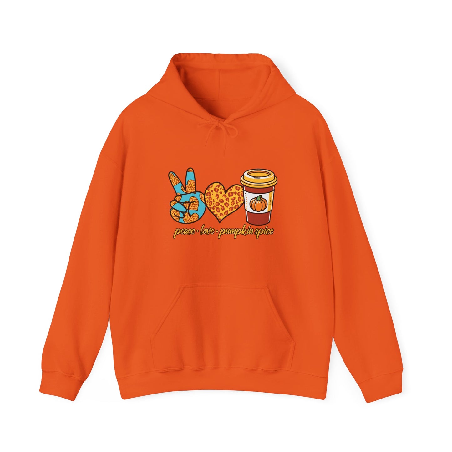 Peace Love Pumpkin Spice Hoodie