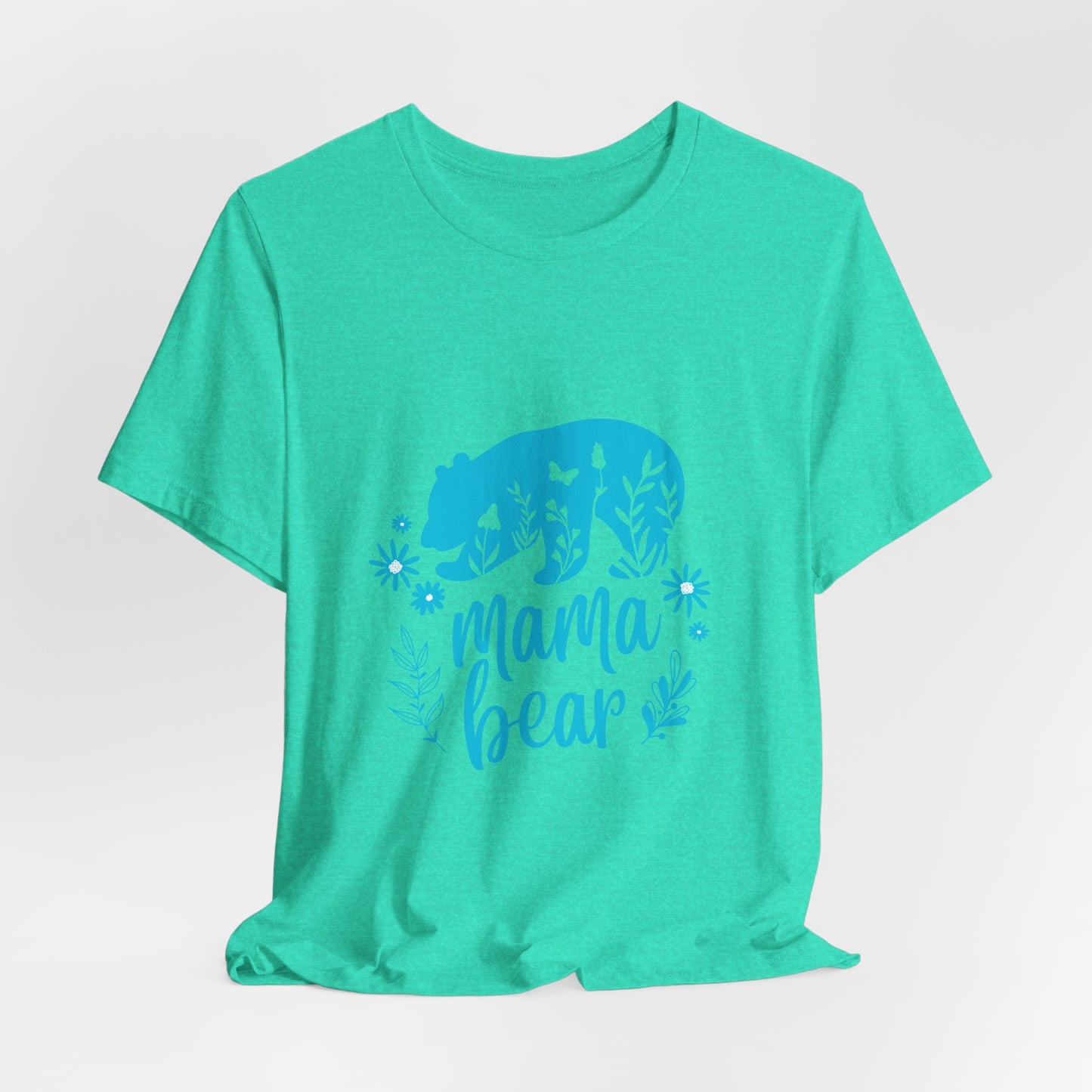 Mama Bear Tee - Blue