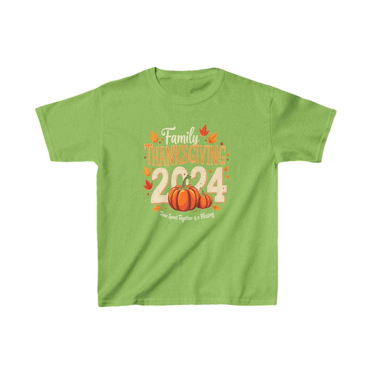 Family Thanksgiving 2024 Kids Tee