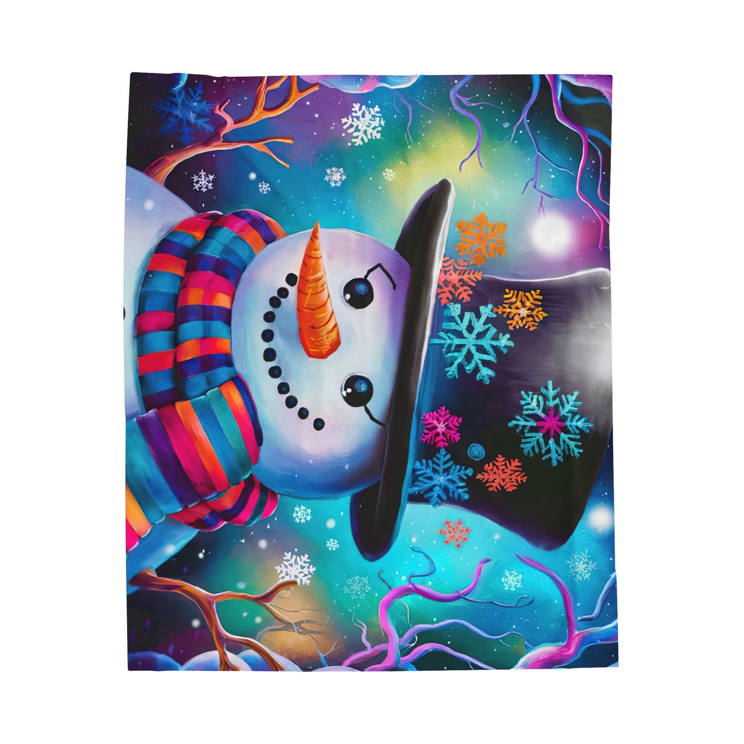 Snowman Blanket