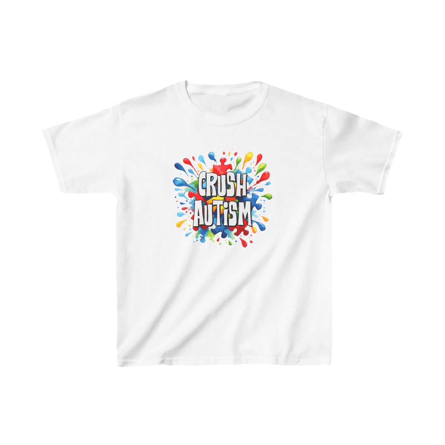 Crush Autism Kids Tee