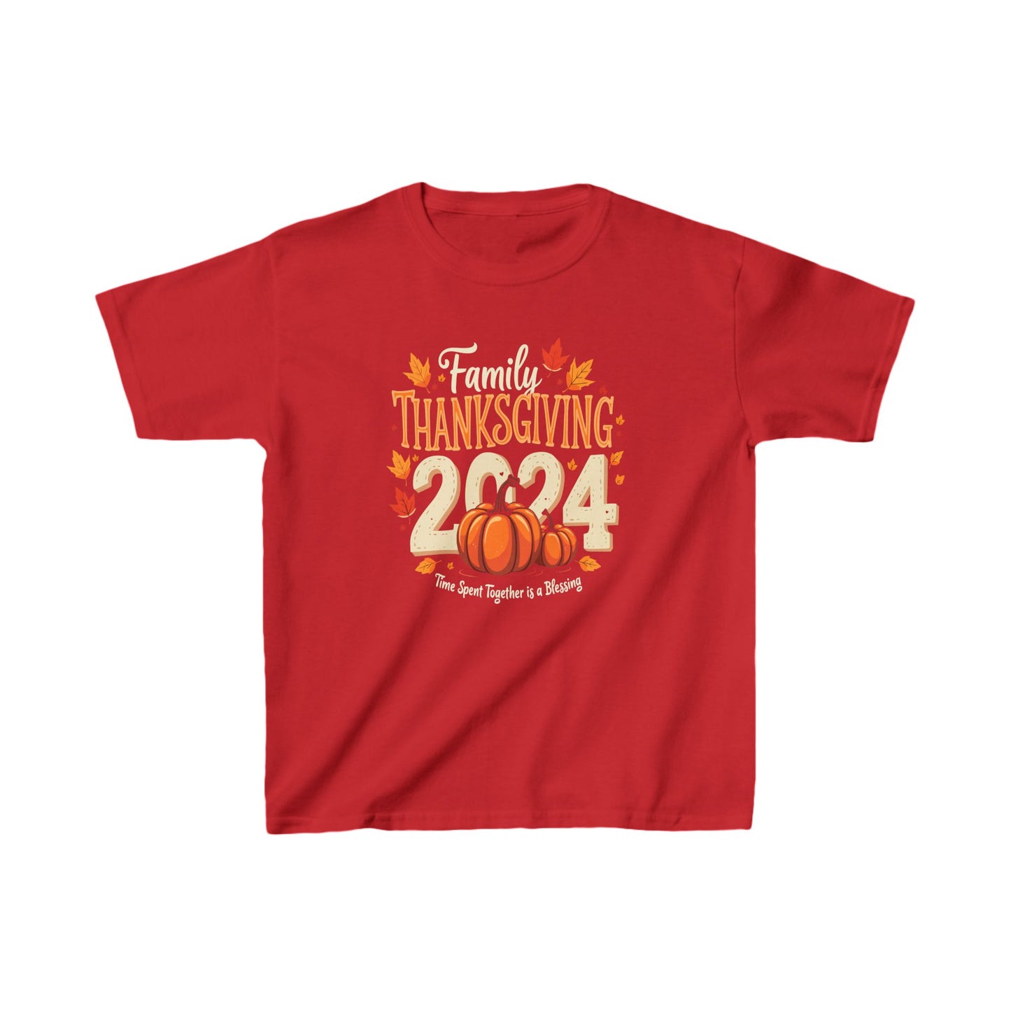 Family Thanksgiving 2024 Kids Tee