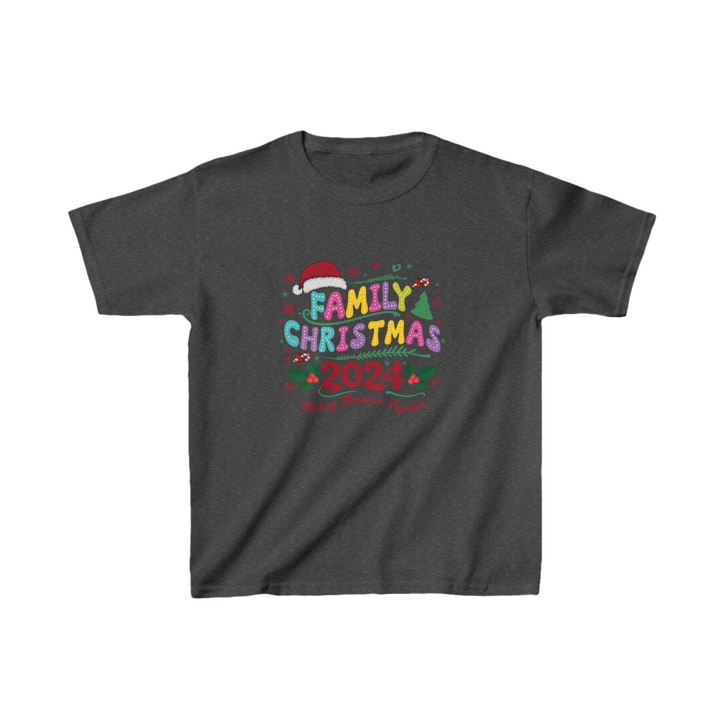 Family Christmas 2024 Kids Tee