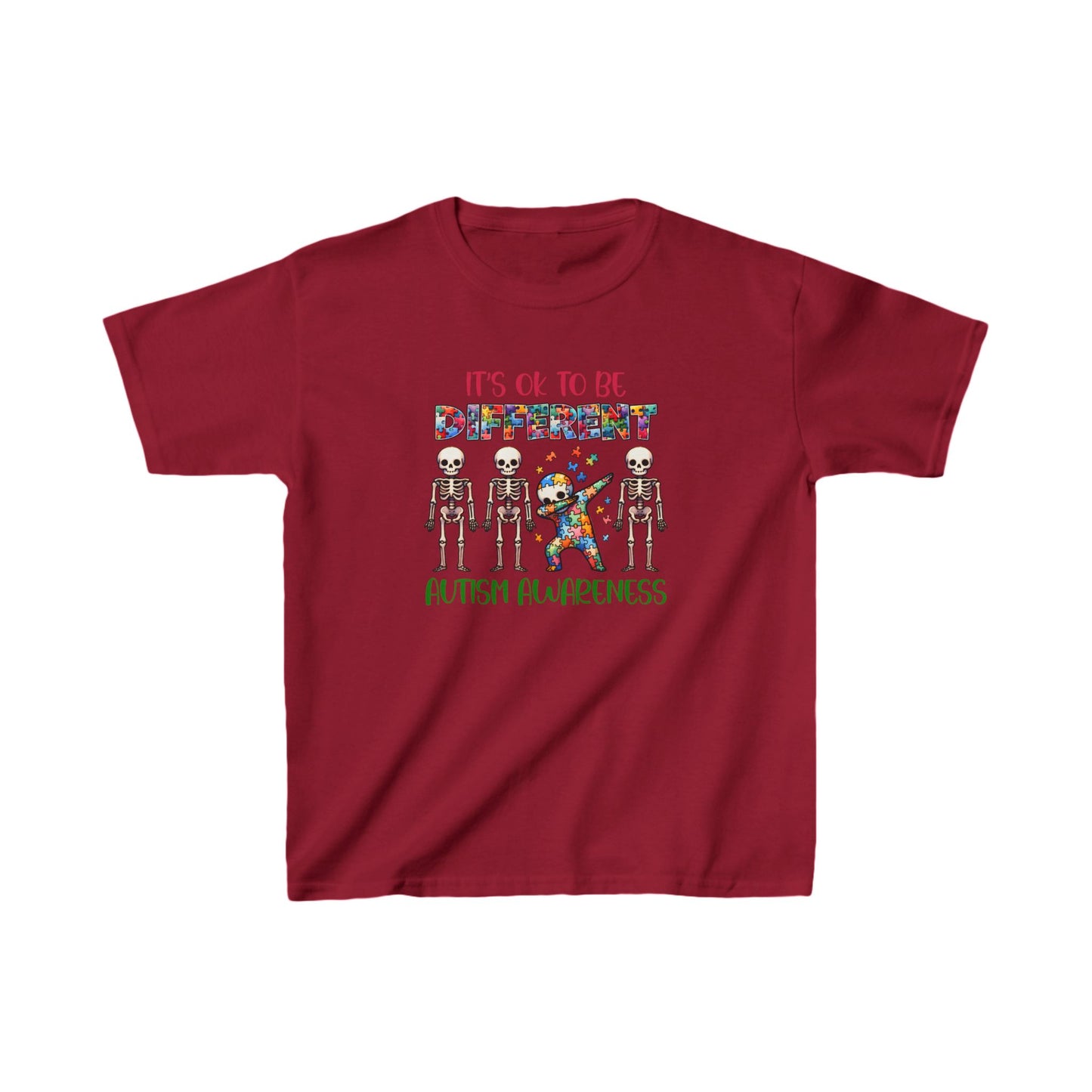 Autism Skeleton Kids Tee