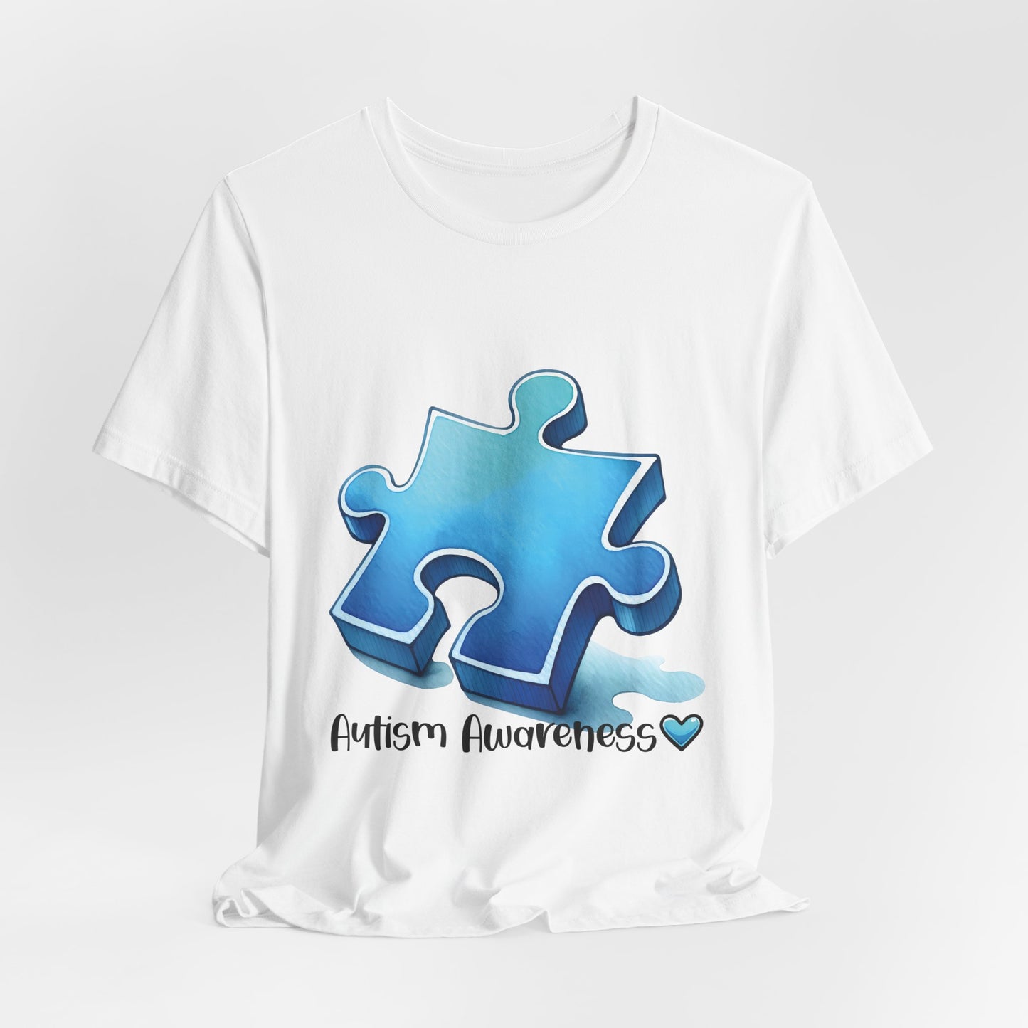 Blue Puzzle Piece Tee