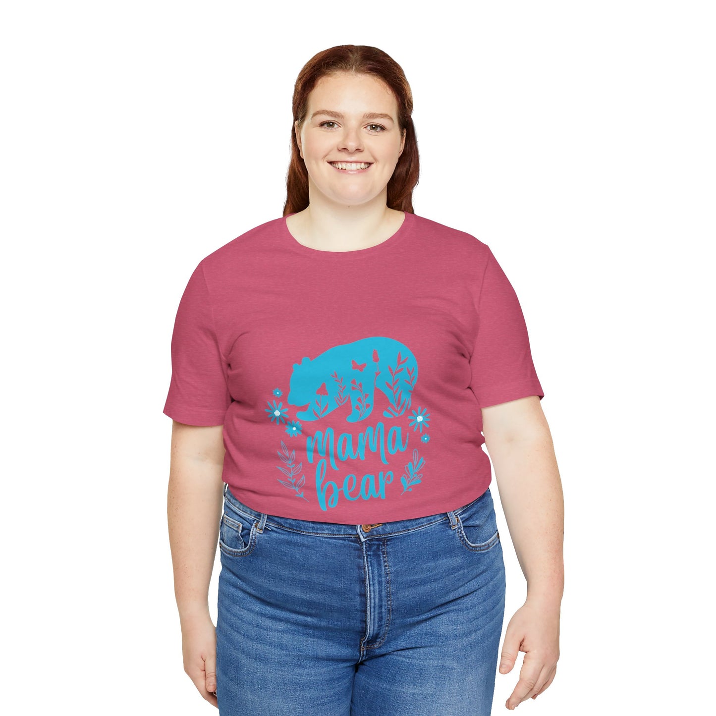 Mama Bear Tee - Blue