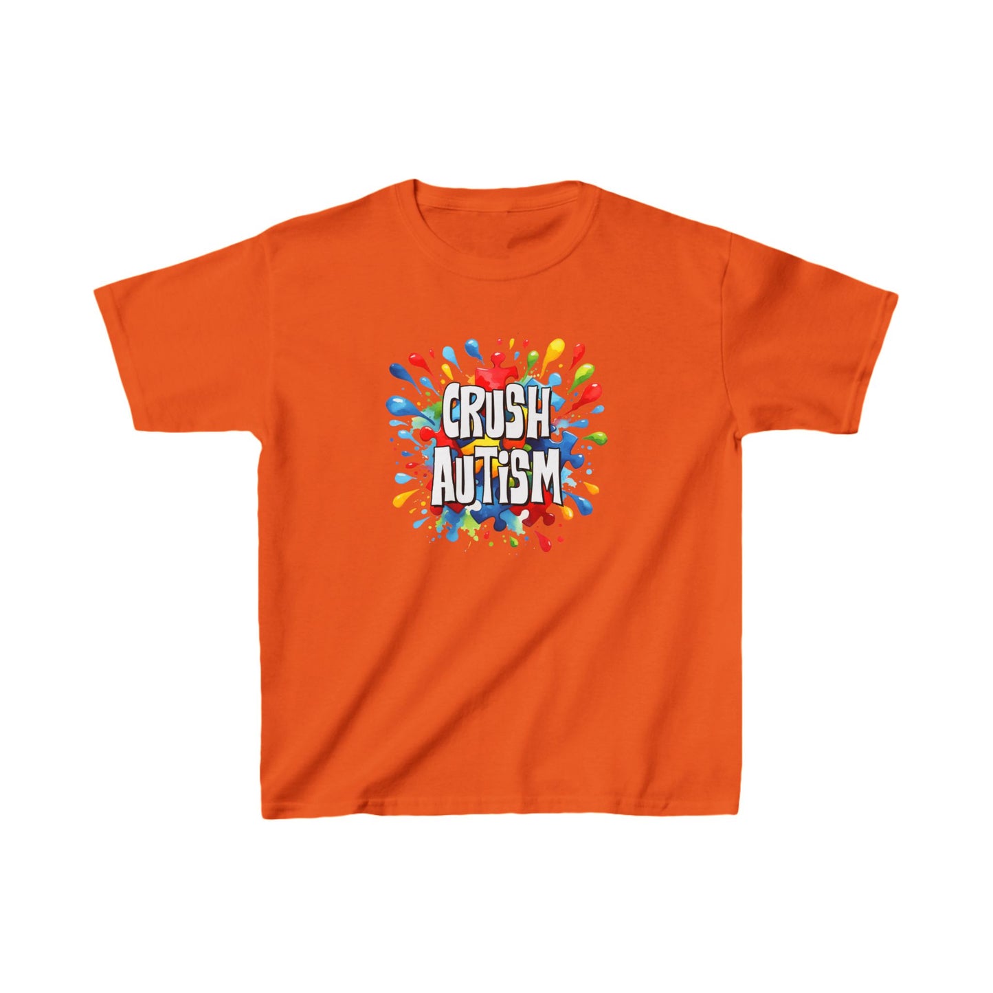 Crush Autism Kids Tee