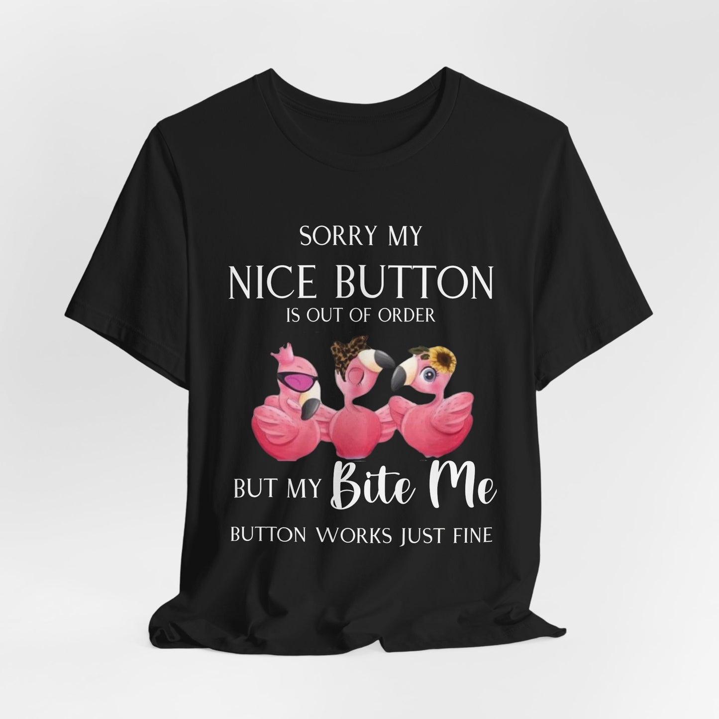 Bite Me Flamingo Tee