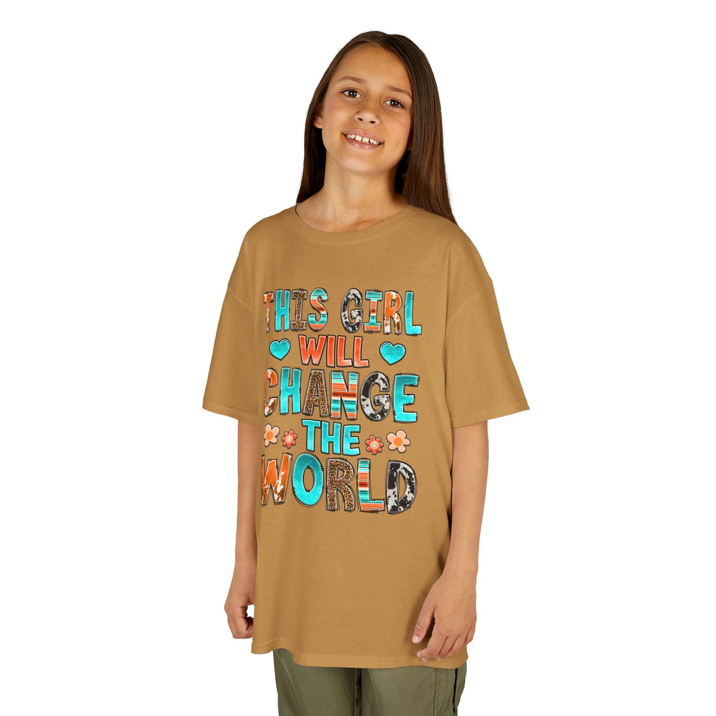 This Girl Will Change The World Kids Tee