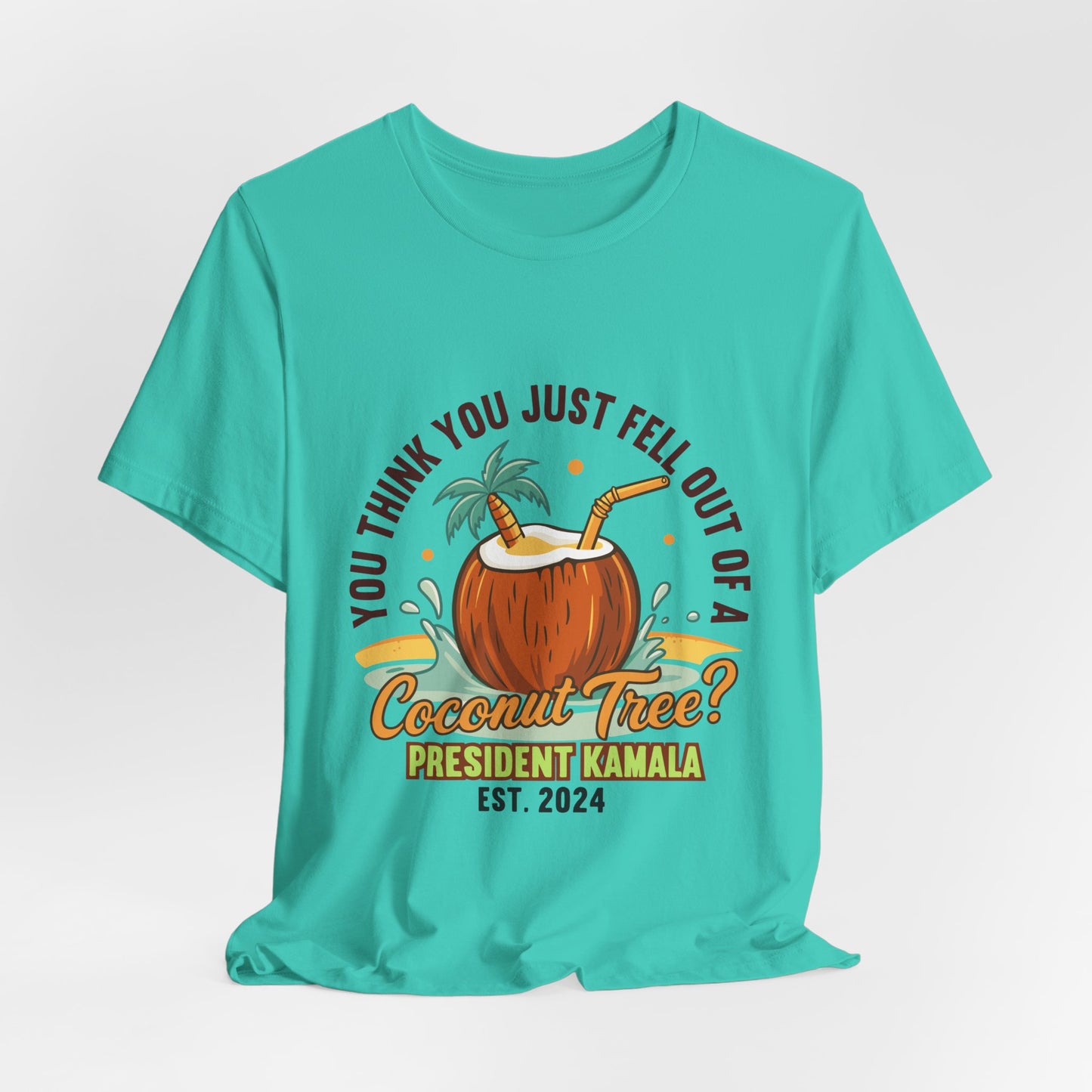 Coconut Tree Humor Tee-Kamala Edition Tee