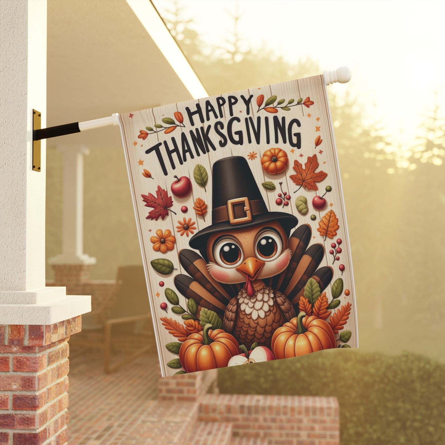 Happy Thanksgiving Outdoor Banner