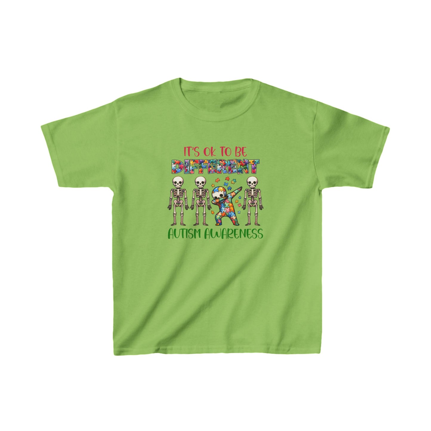 Autism Skeleton Kids Tee