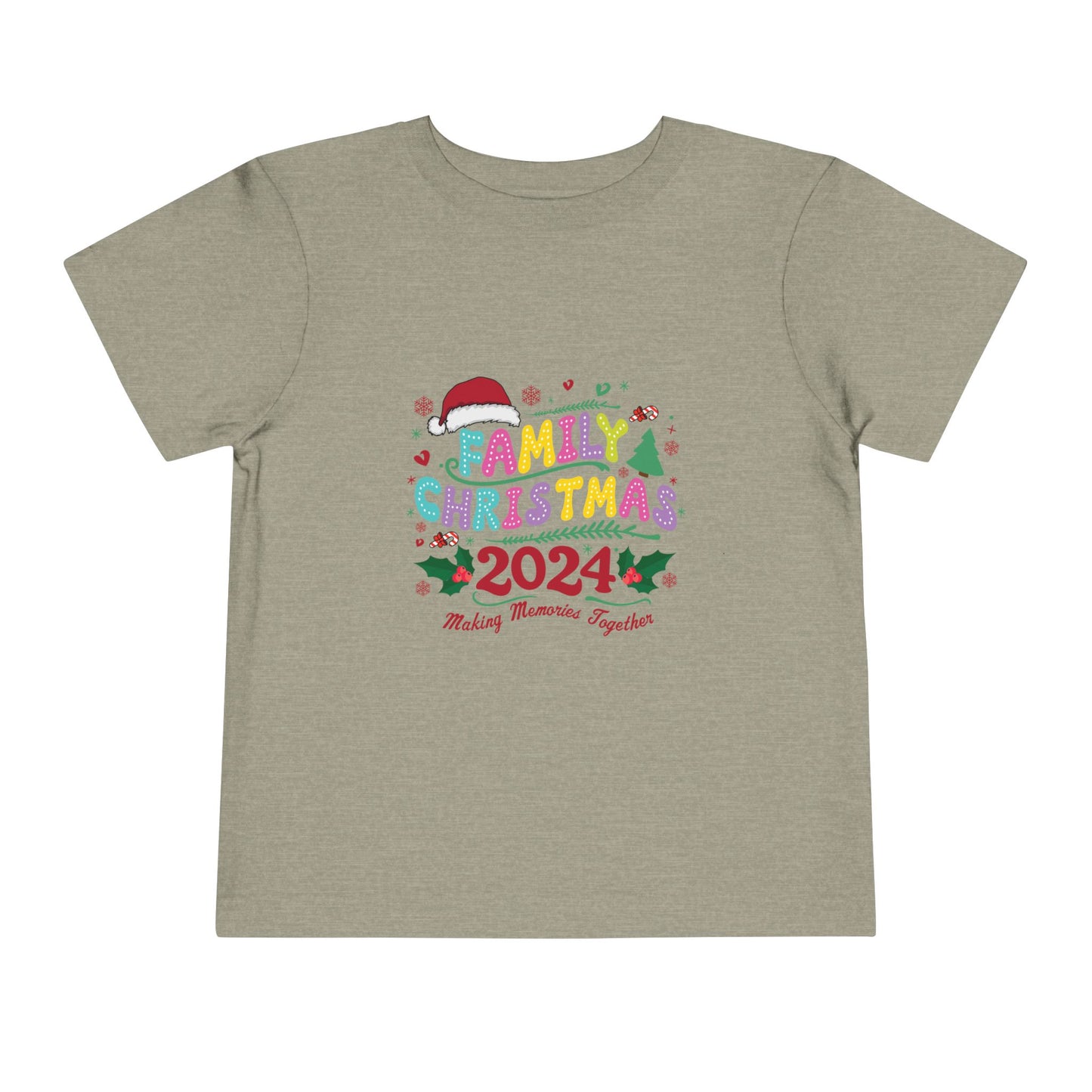 Family Christmas 2024 Toddler Tee