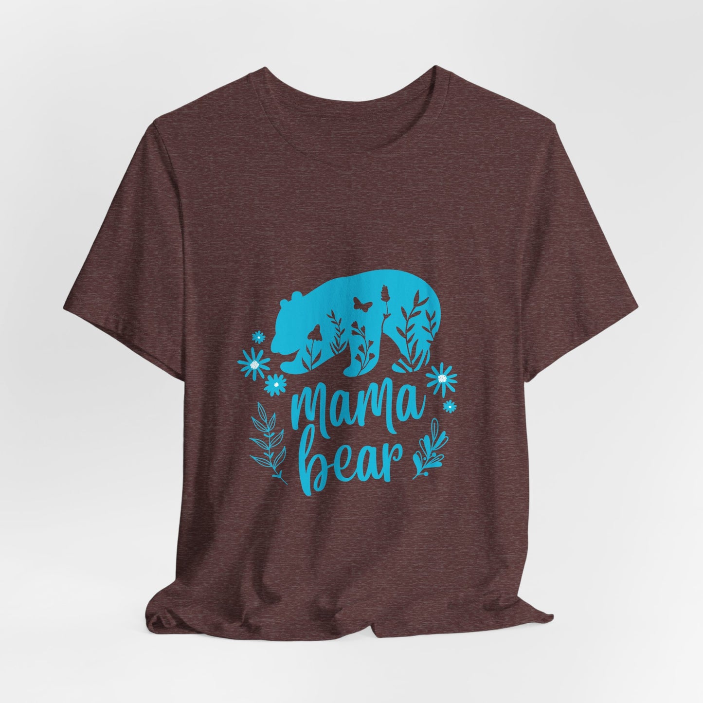 Mama Bear Tee - Blue