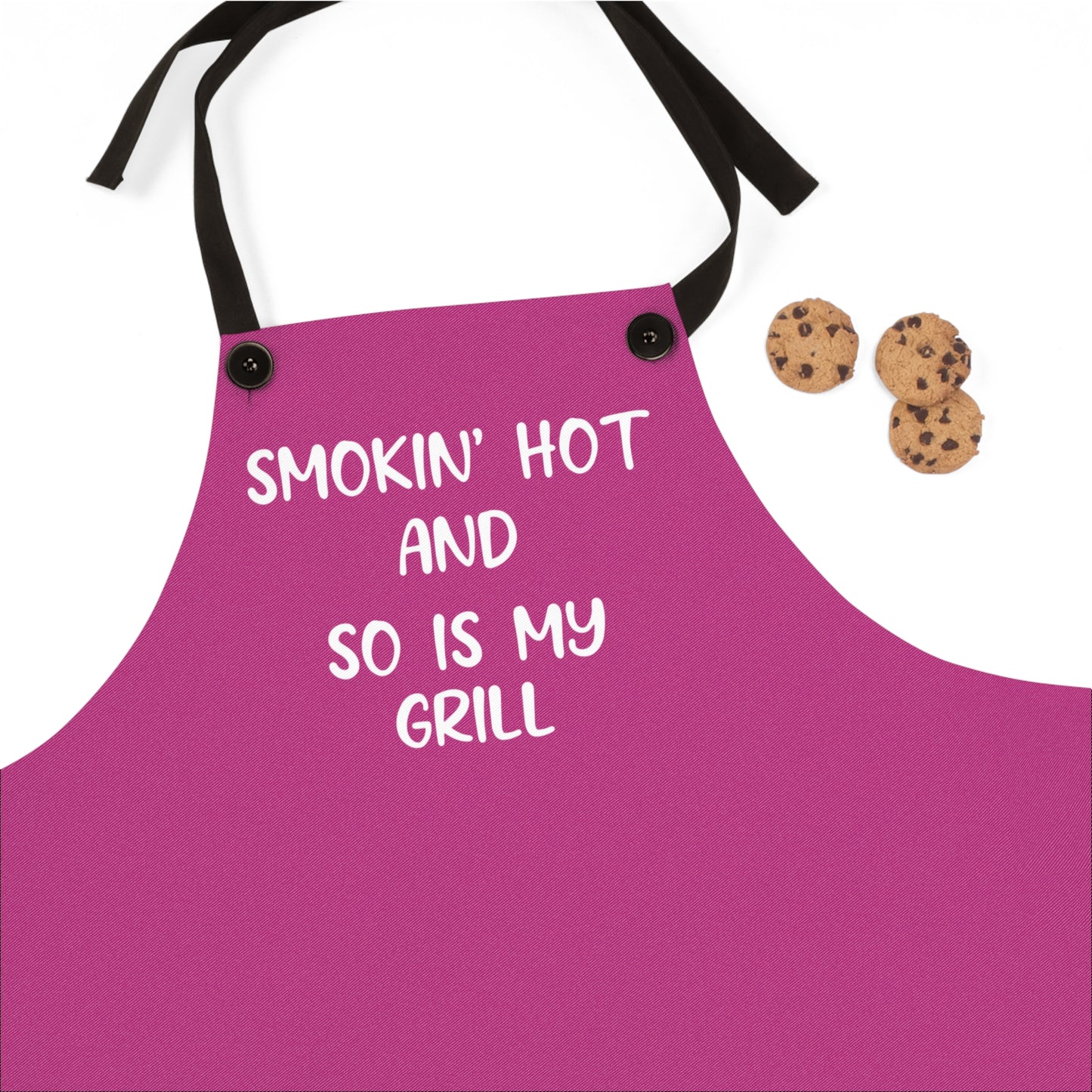 Smokin' Hot-Pink Apron