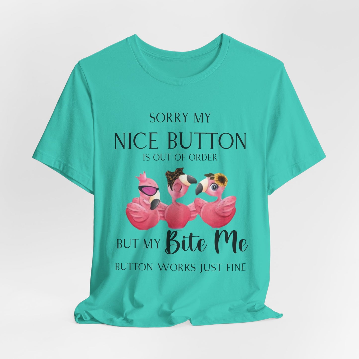 Bite Me Flamingo Tee