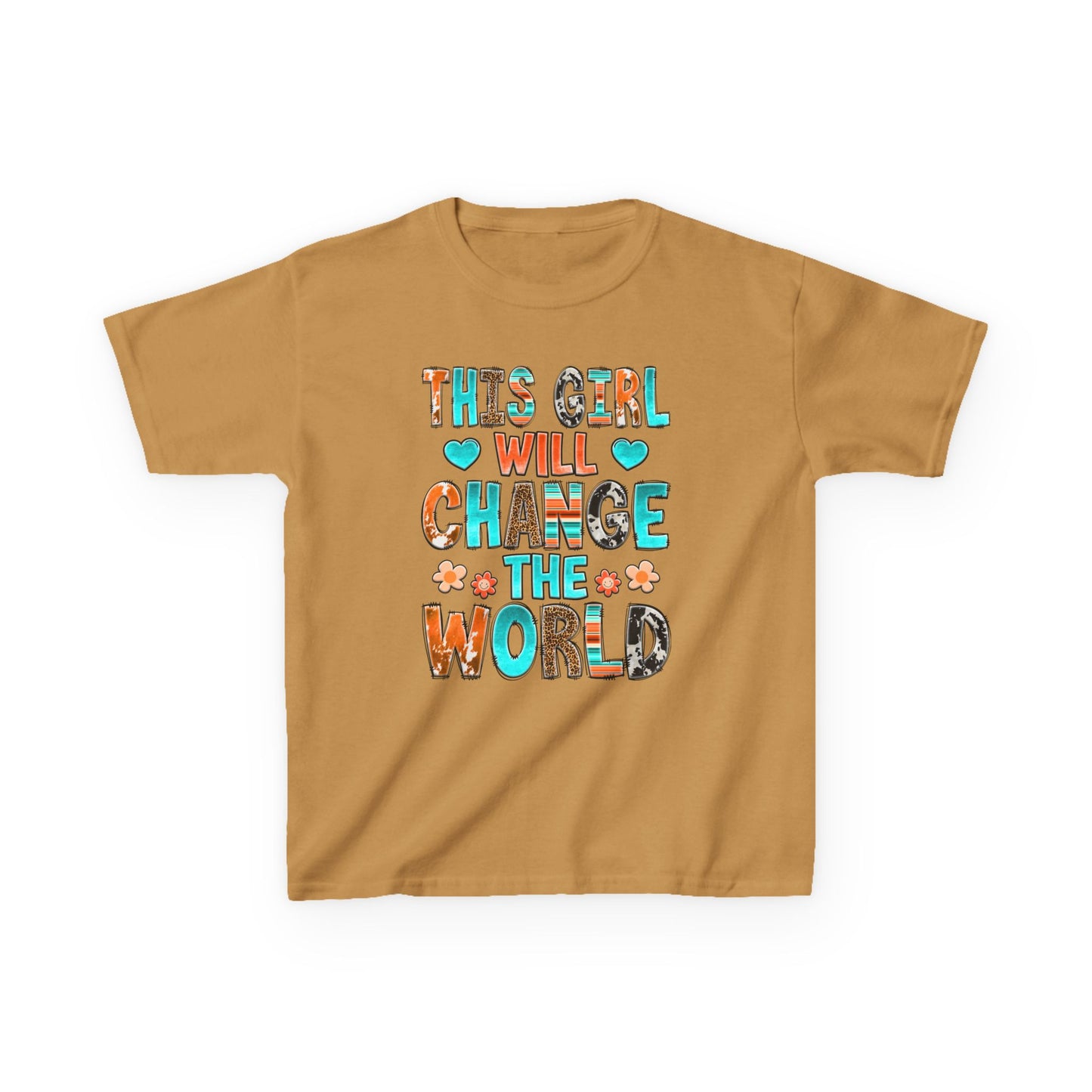 This Girl Will Change The World Kids Tee