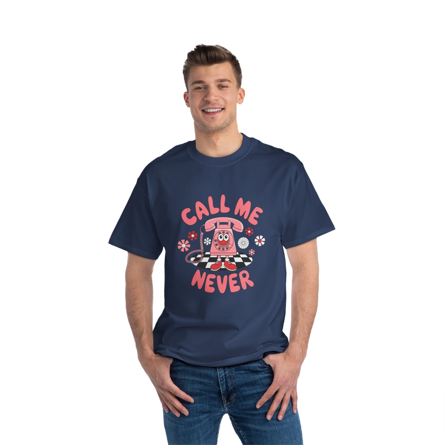 Call Me Never Tee