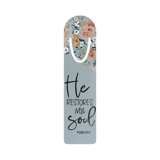 He Restores My Soul Bookmark