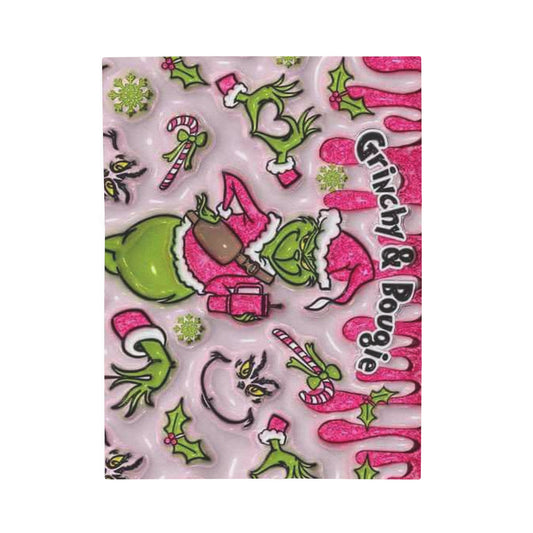 Grinchy & Bougie Blanket