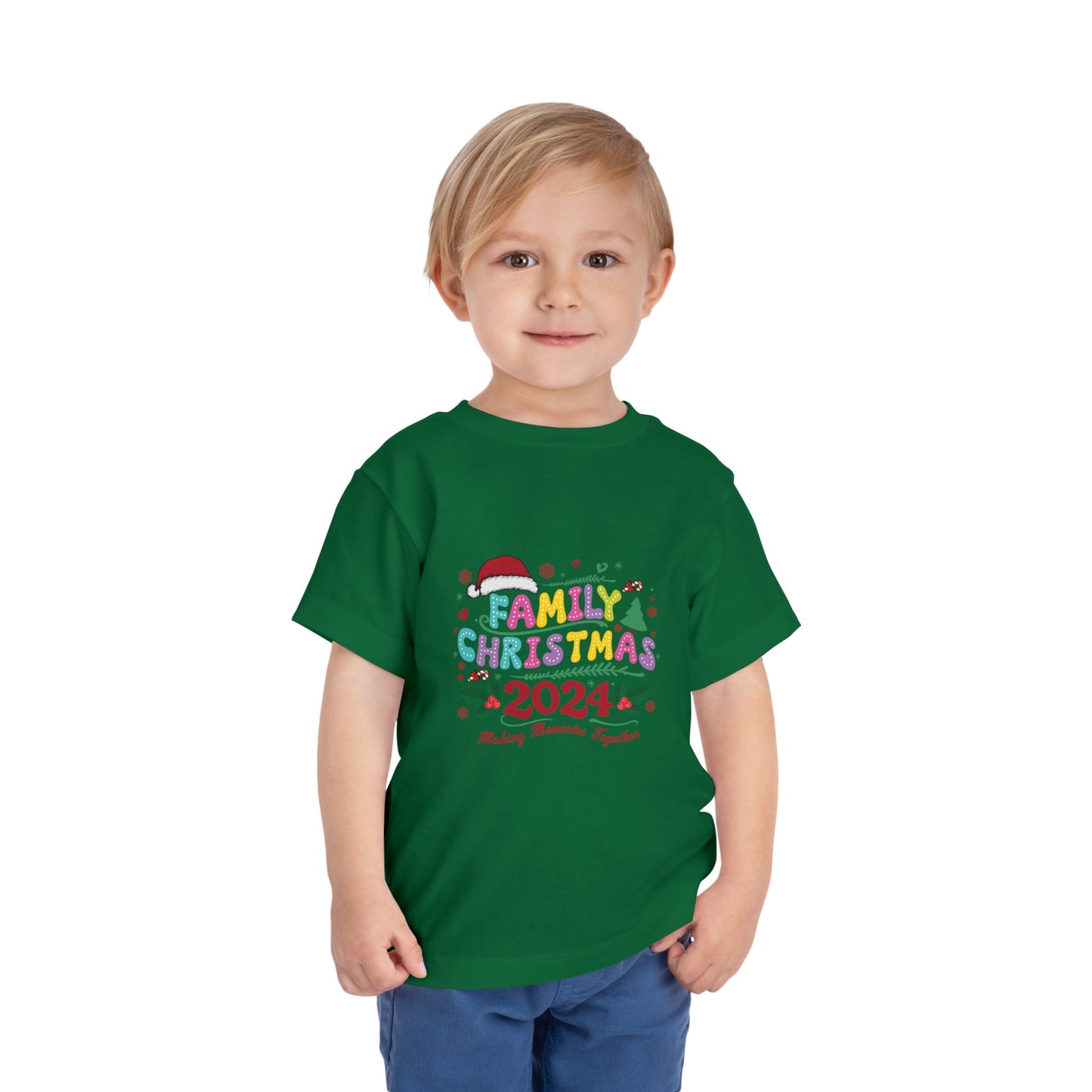 Family Christmas 2024 Toddler Tee