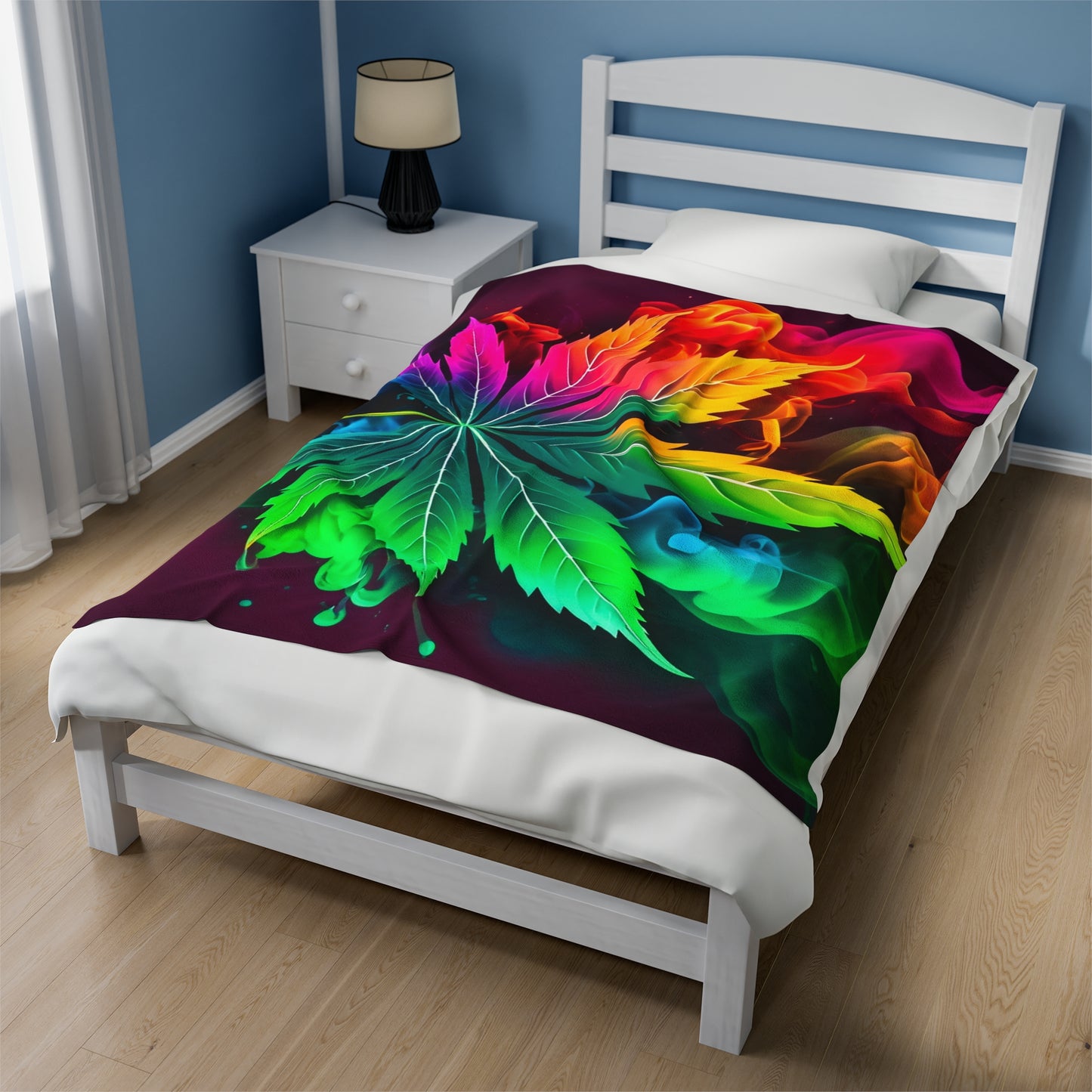 Trippy Weed Blanket