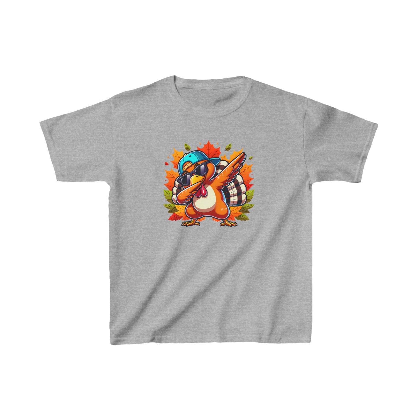 Dabbing Turkey Kids Tee