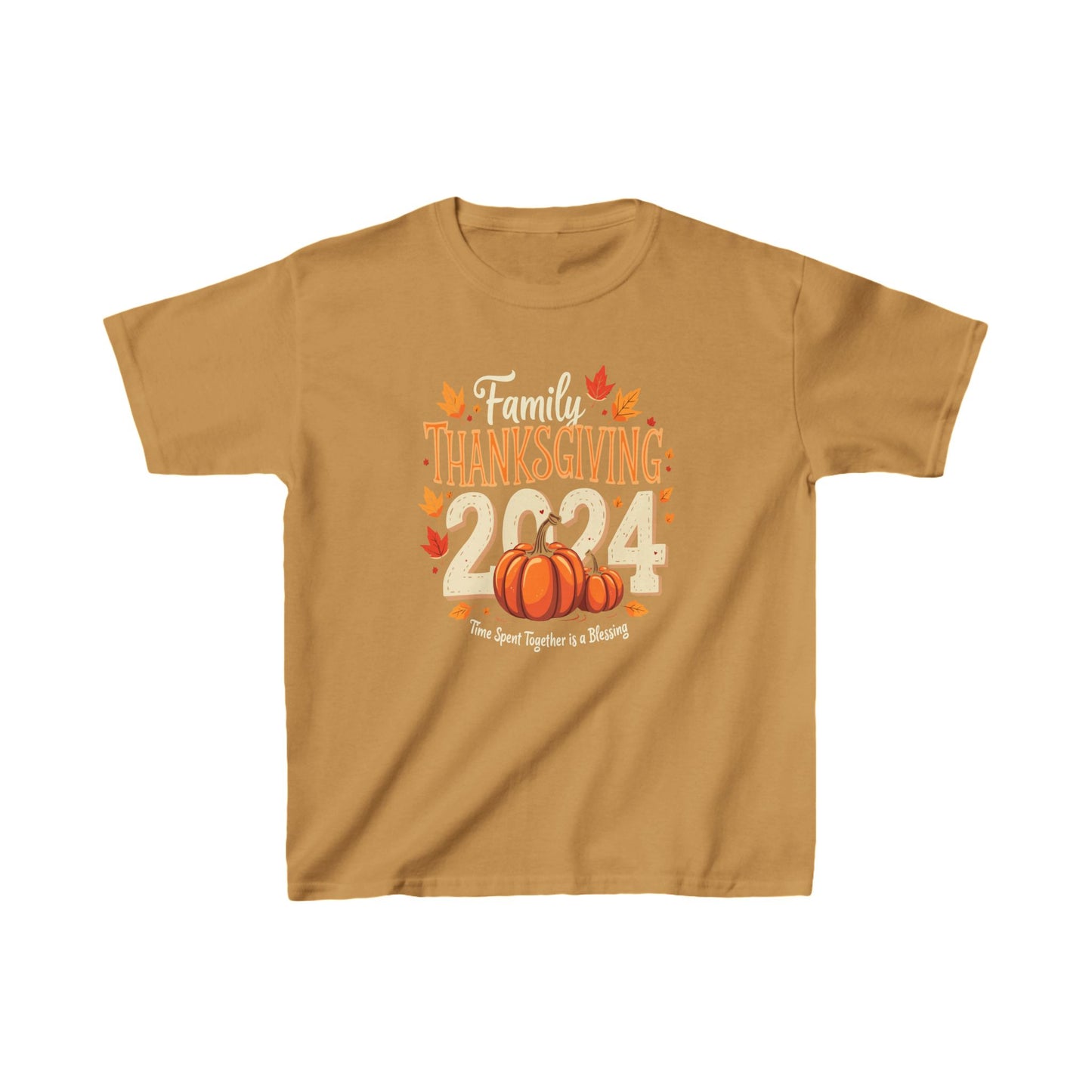 Family Thanksgiving 2024 Kids Tee