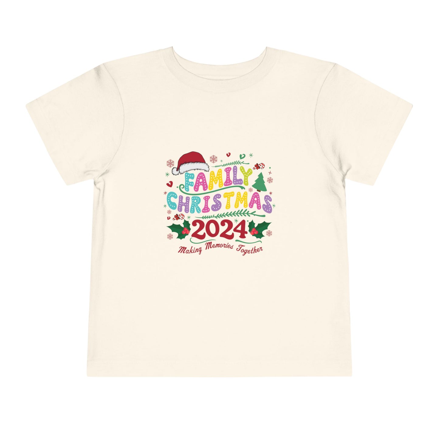 Family Christmas 2024 Toddler Tee