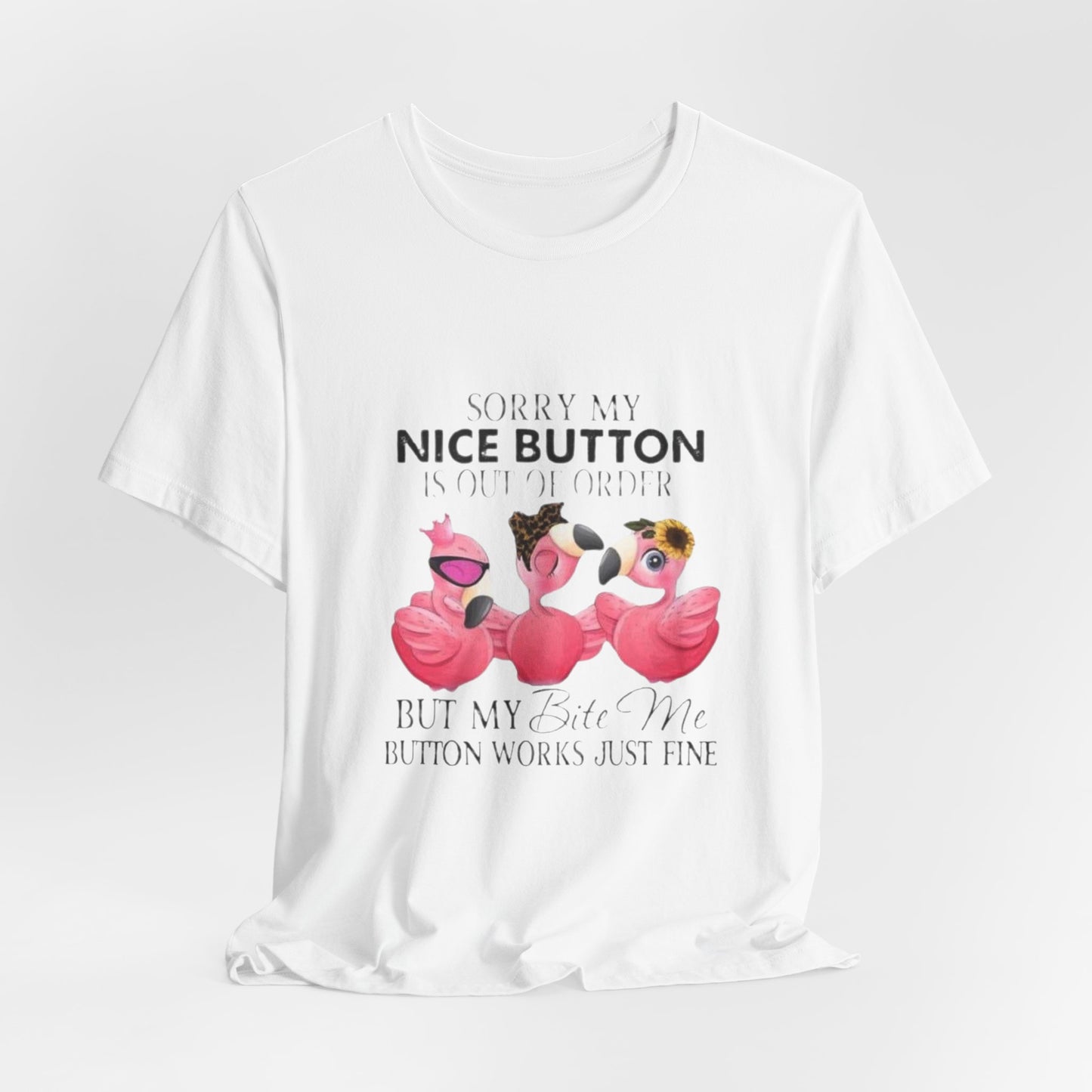 Bite Me Flamingo Tee