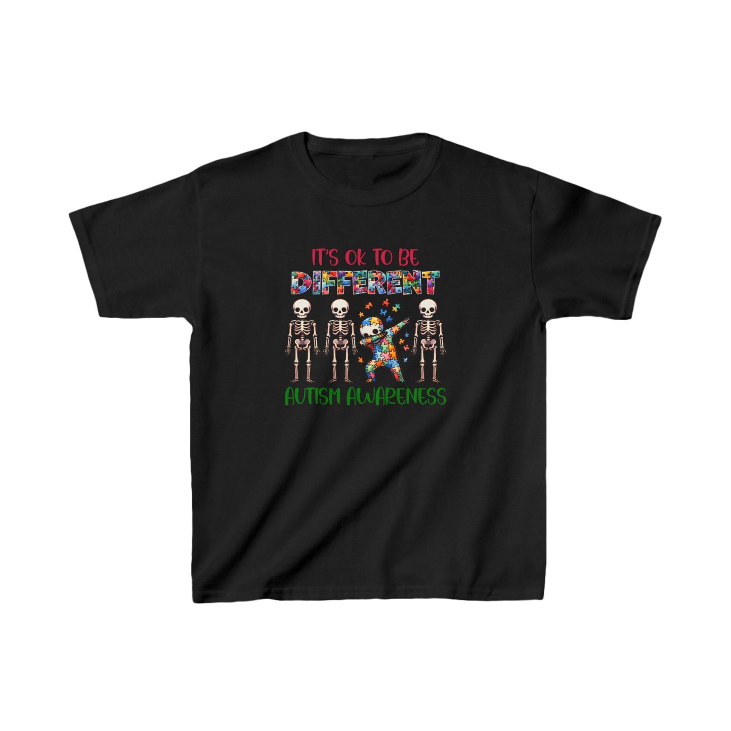 Autism Skeleton Kids Tee