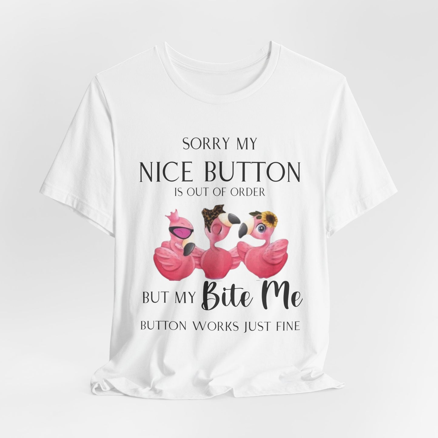 Bite Me Flamingo Tee