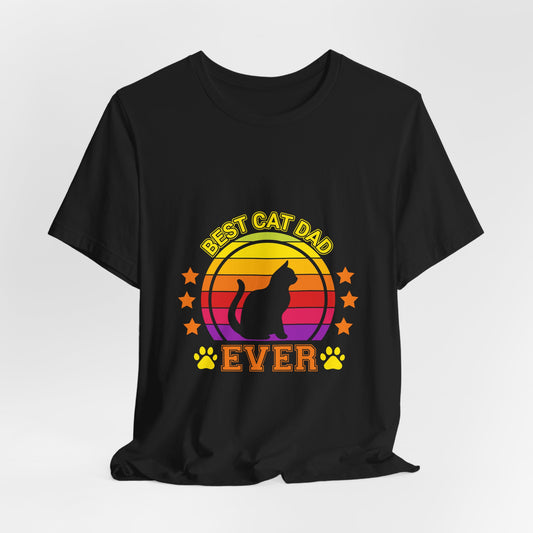 Best Cat Dad Ever Tee