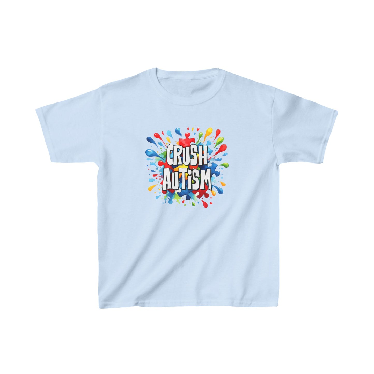 Crush Autism Kids Tee