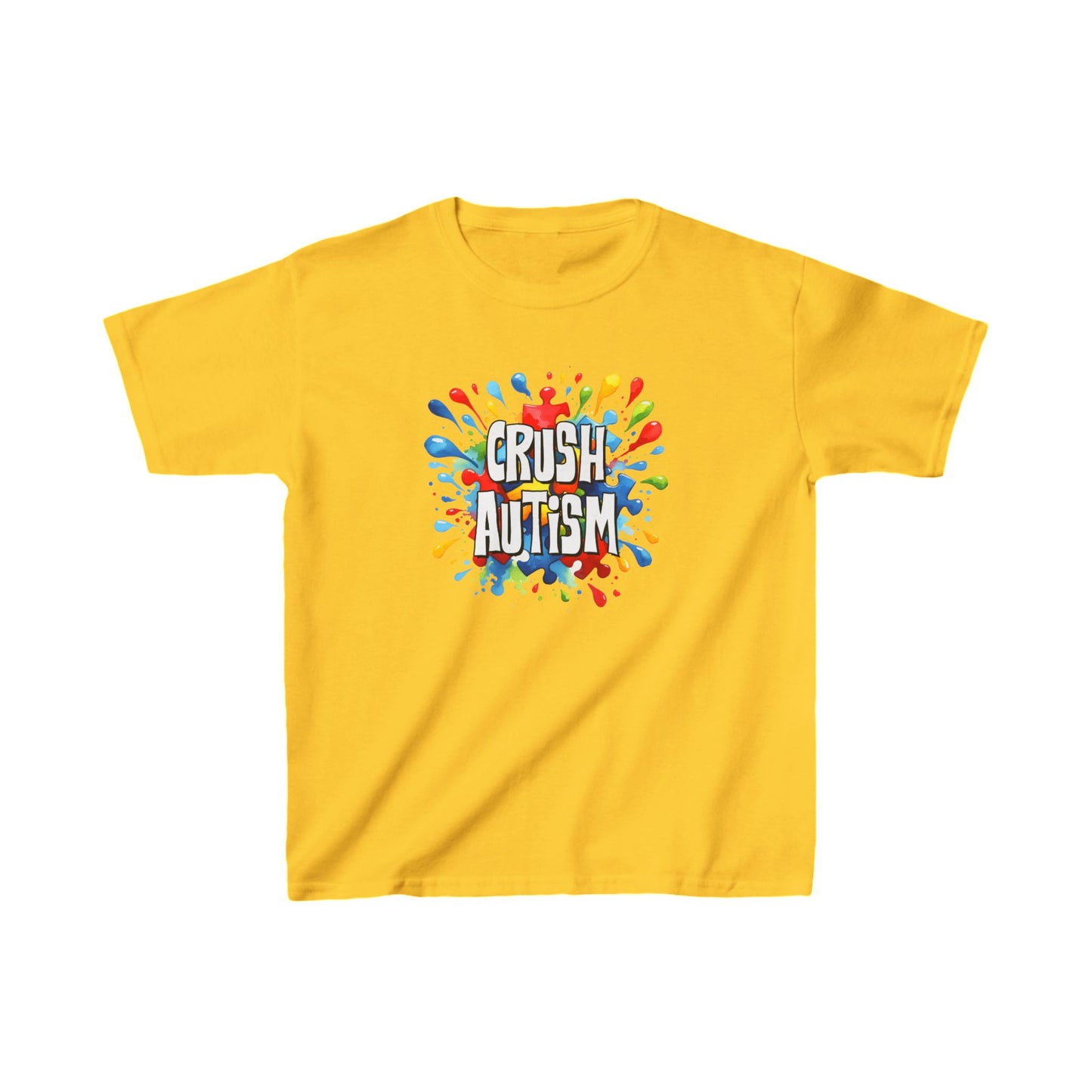 Crush Autism Kids Tee