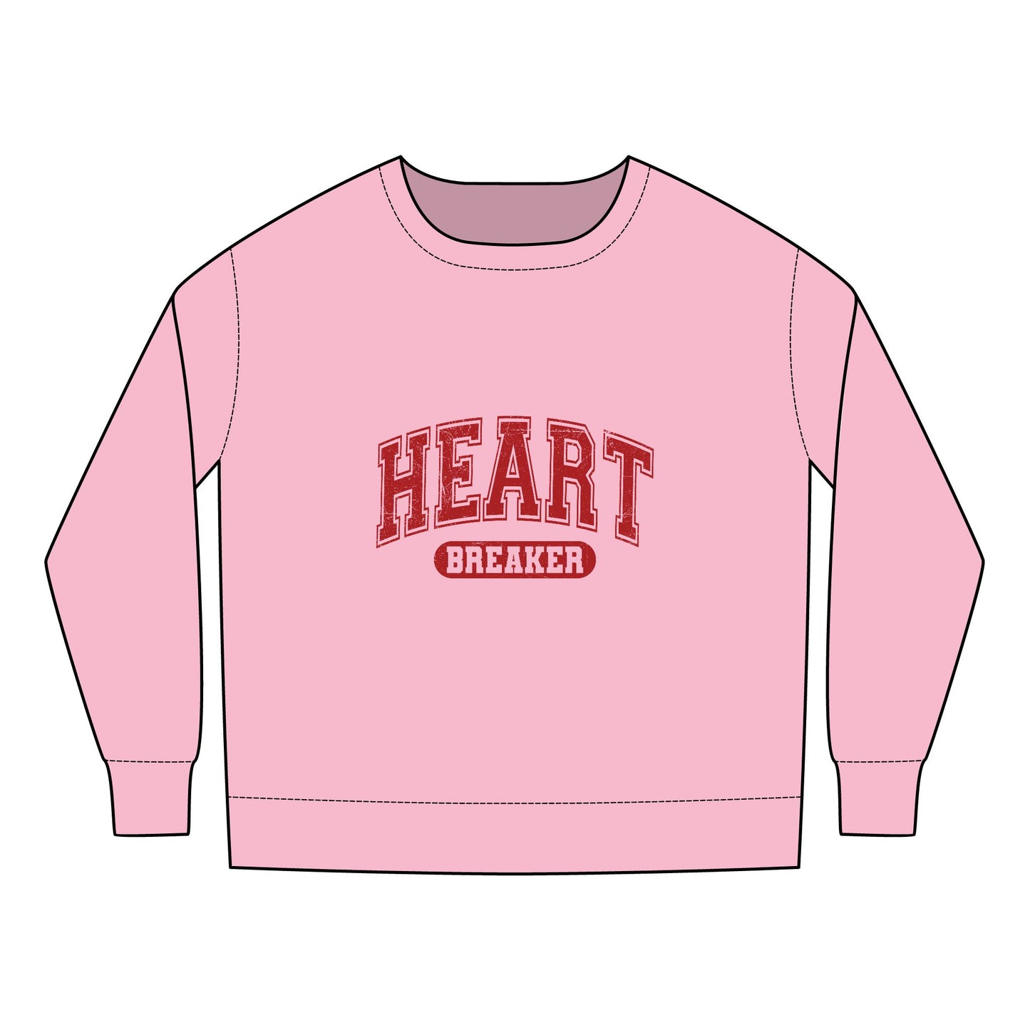 Heart Breaker Toddler Sweatshirt