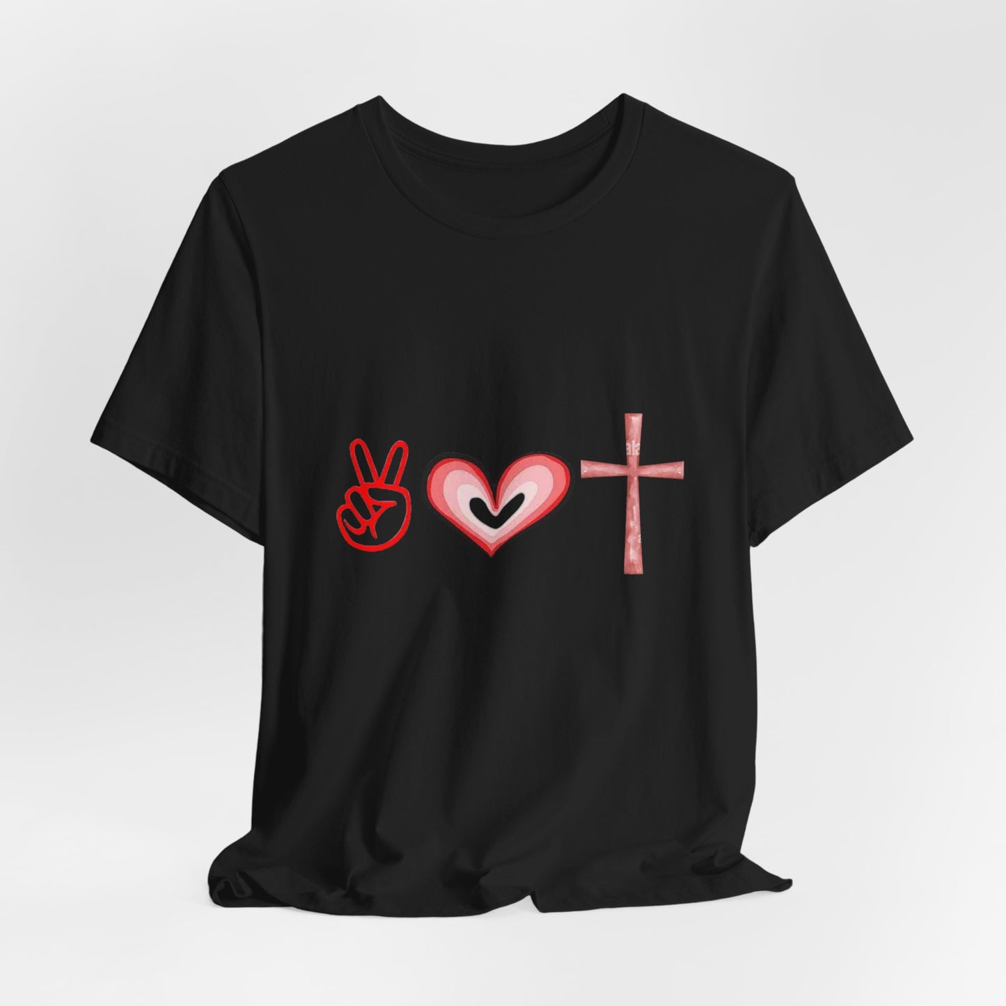 Peace Love Jesus Tee