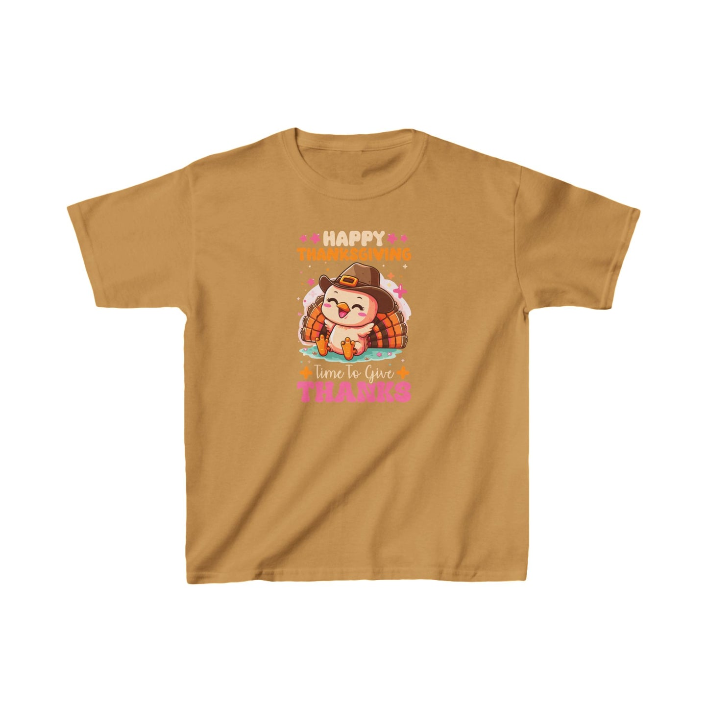 Time To Give Thanks Kids Tee