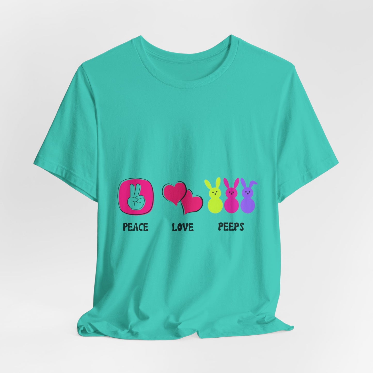 Peace Love & Peeps Tee